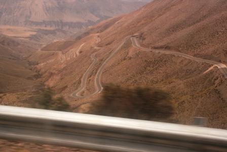 Serpentinen - von 2000 auf 4000 Meter Hhe